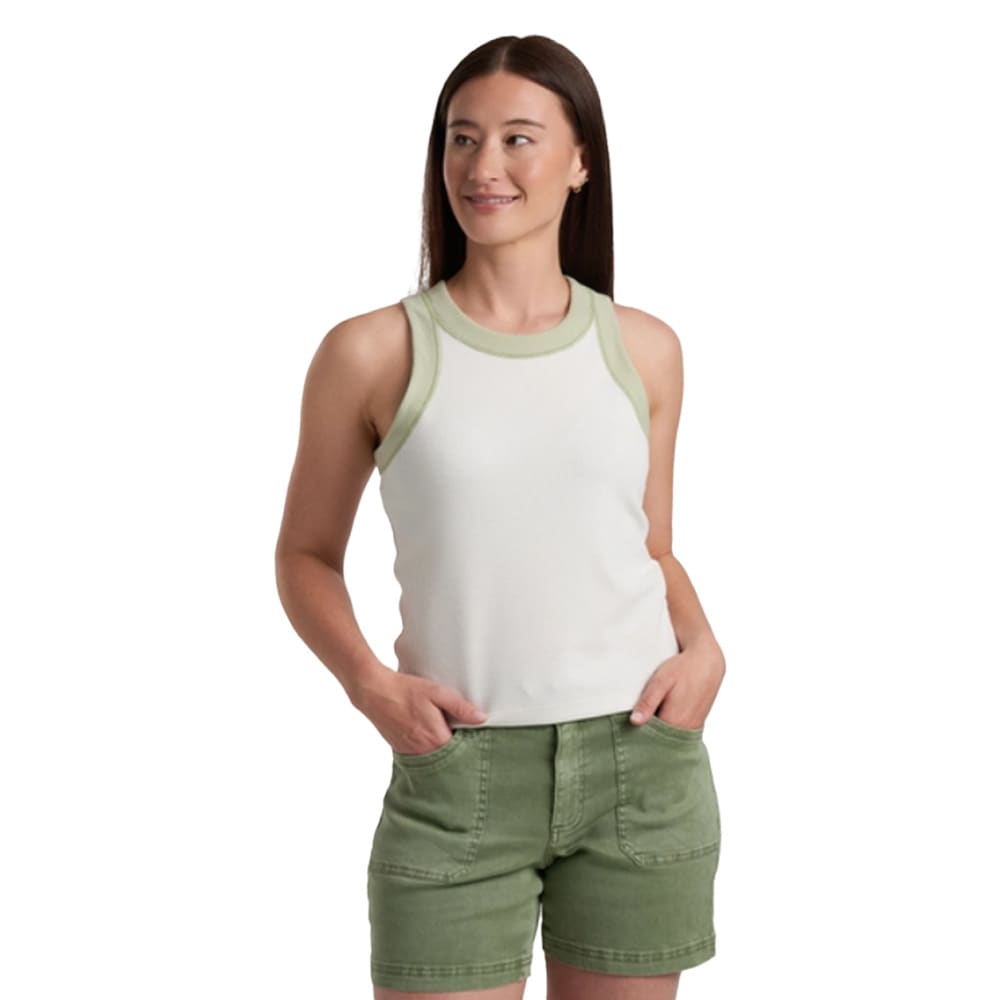kuhl clothing Kuhl Remi Tank Sleeveless Cloud Women's 8545-CL-W Top, Small - kuhl clothing