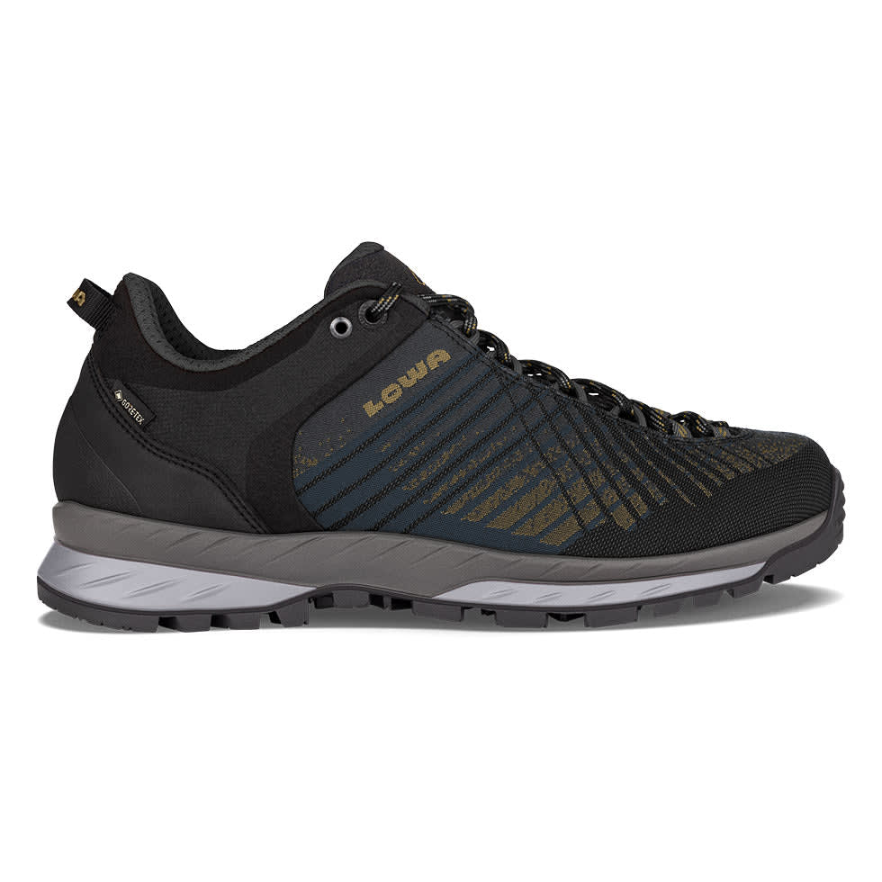 Lowa Carezza GTX LO Anthracite/Bronze Men's Medium Boots 2110657945, 10.5M - lowa