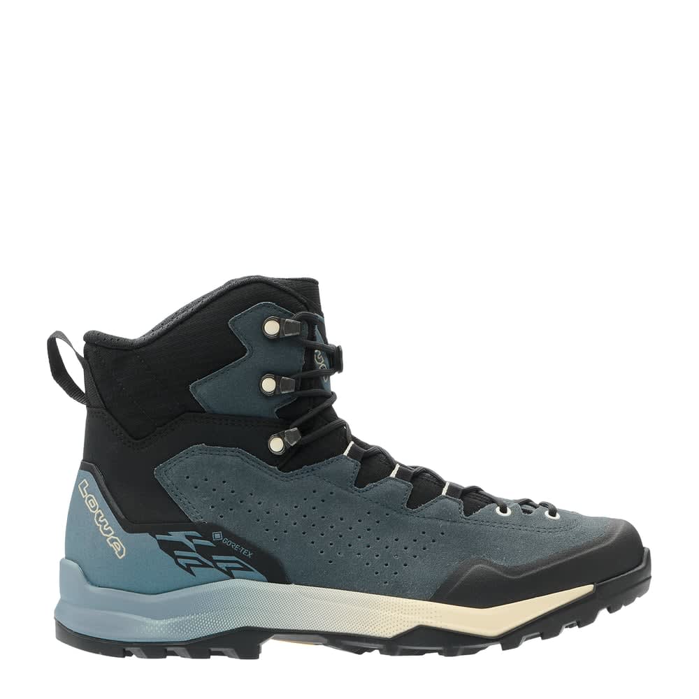 Lowa Explorer GTX MID Slate Blue/Black Men's Medium Boots 2111806398, 12.5M - lowa