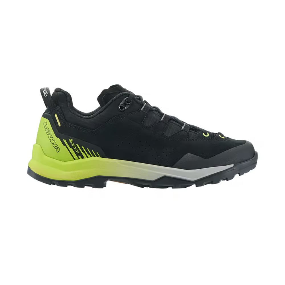 Lowa Explorer GTX LO Black/Lime Men's Medium Boots 2111909903, 12.5M - lowa