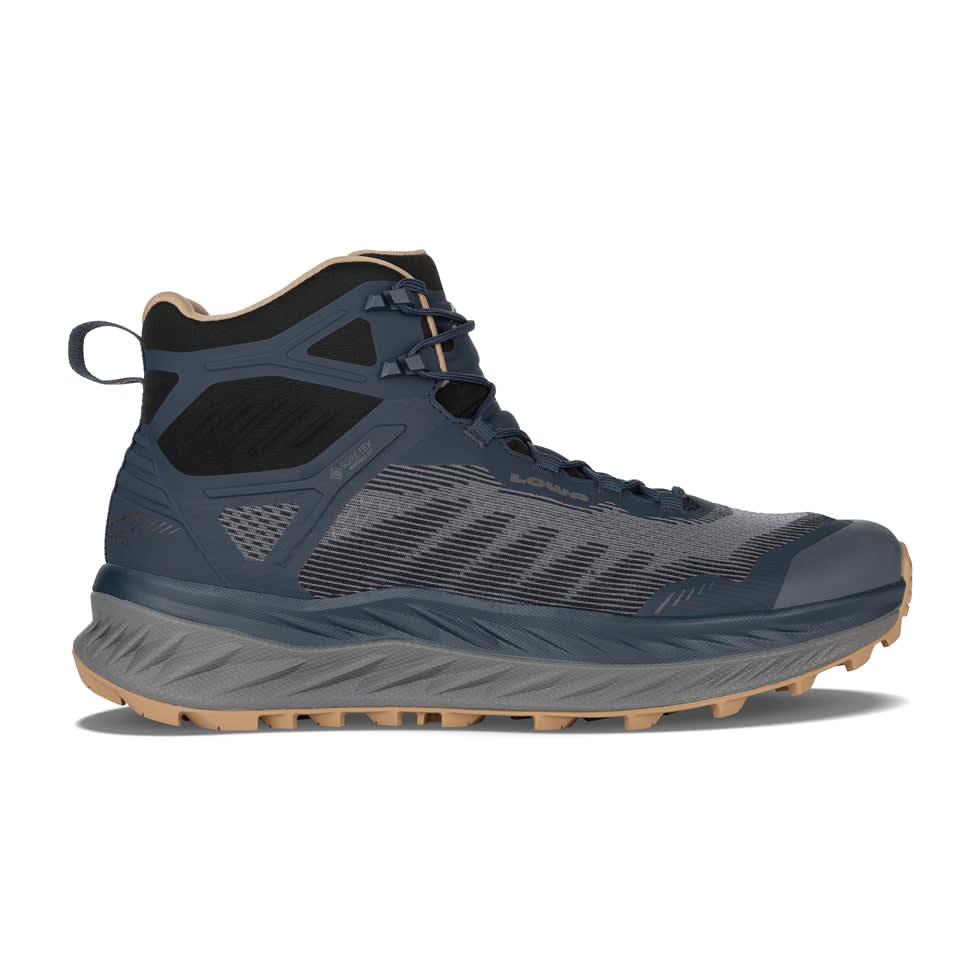 Lowa Fortux GTX QC Navy/Dune Men's Medium Boots 3118206983, 14M - lowa