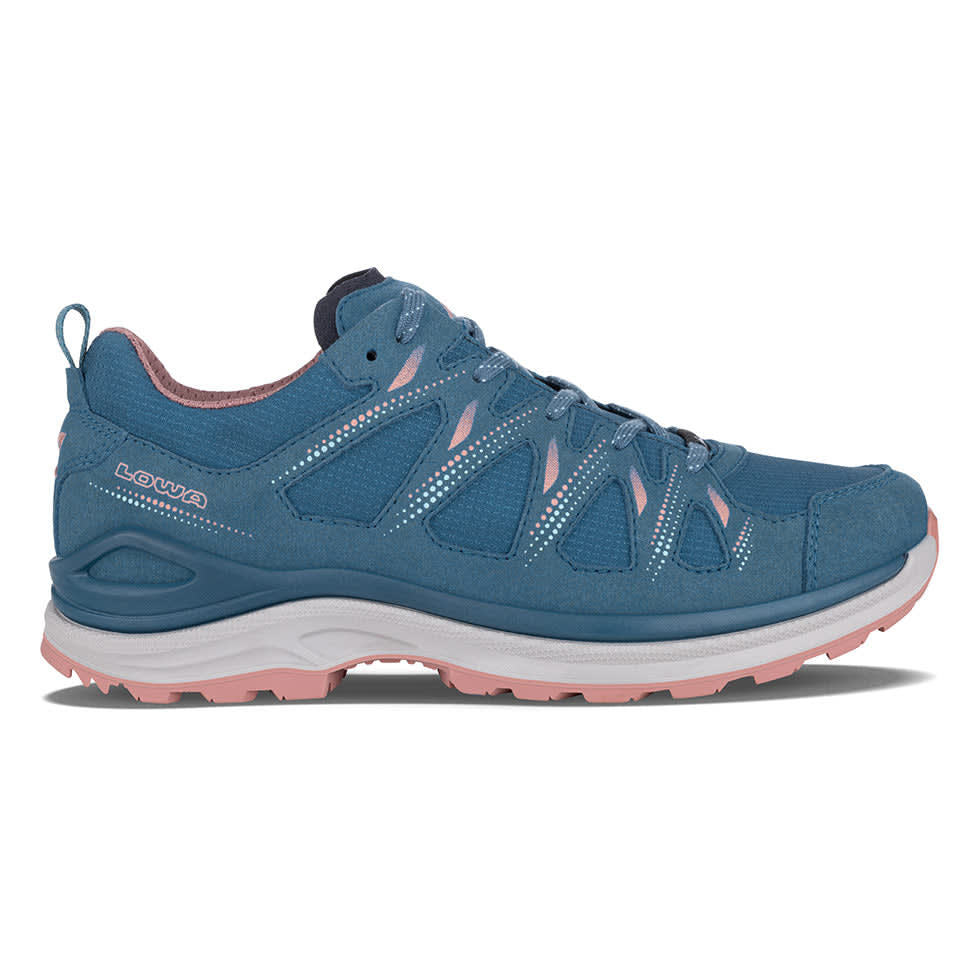 Lowa Innox Evo II GTX Steel Blue/Brown Rose Women's Medium Boots 3214177914, 11M - lowa