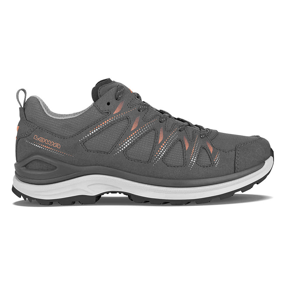 Lowa Innox Evo II GTX Asphalt/Salmon Women's Medium Boots 3214179322, 7.5M - lowa