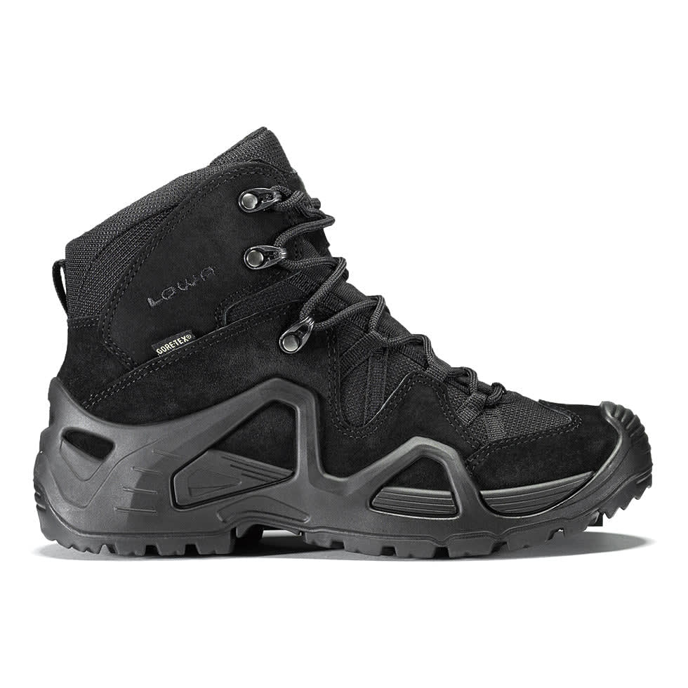 Lowa Zephyr GTX MID TF Black/Black Women's Medium Boots 3215379999, 9M - lowa