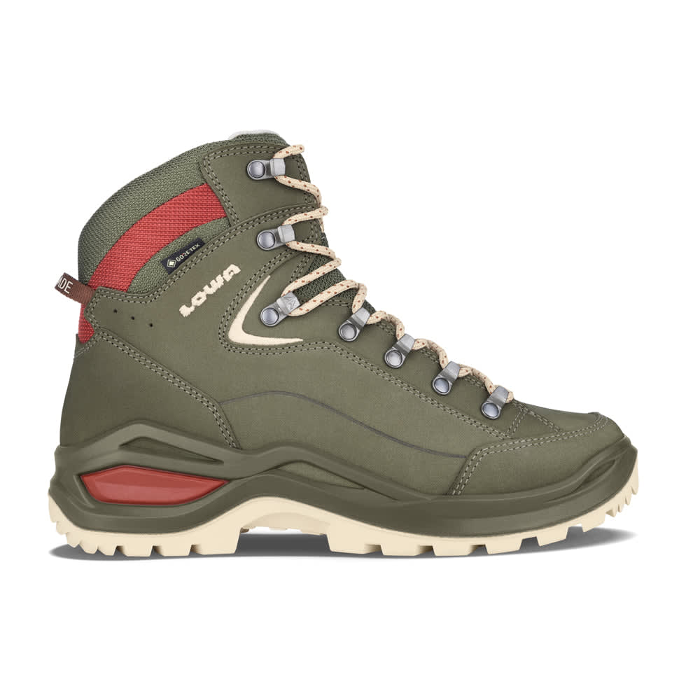 Lowa Renegade Evo GTX MID Grey Green/Panna Women's Medium Boots 3219169629, 5.5M - lowa