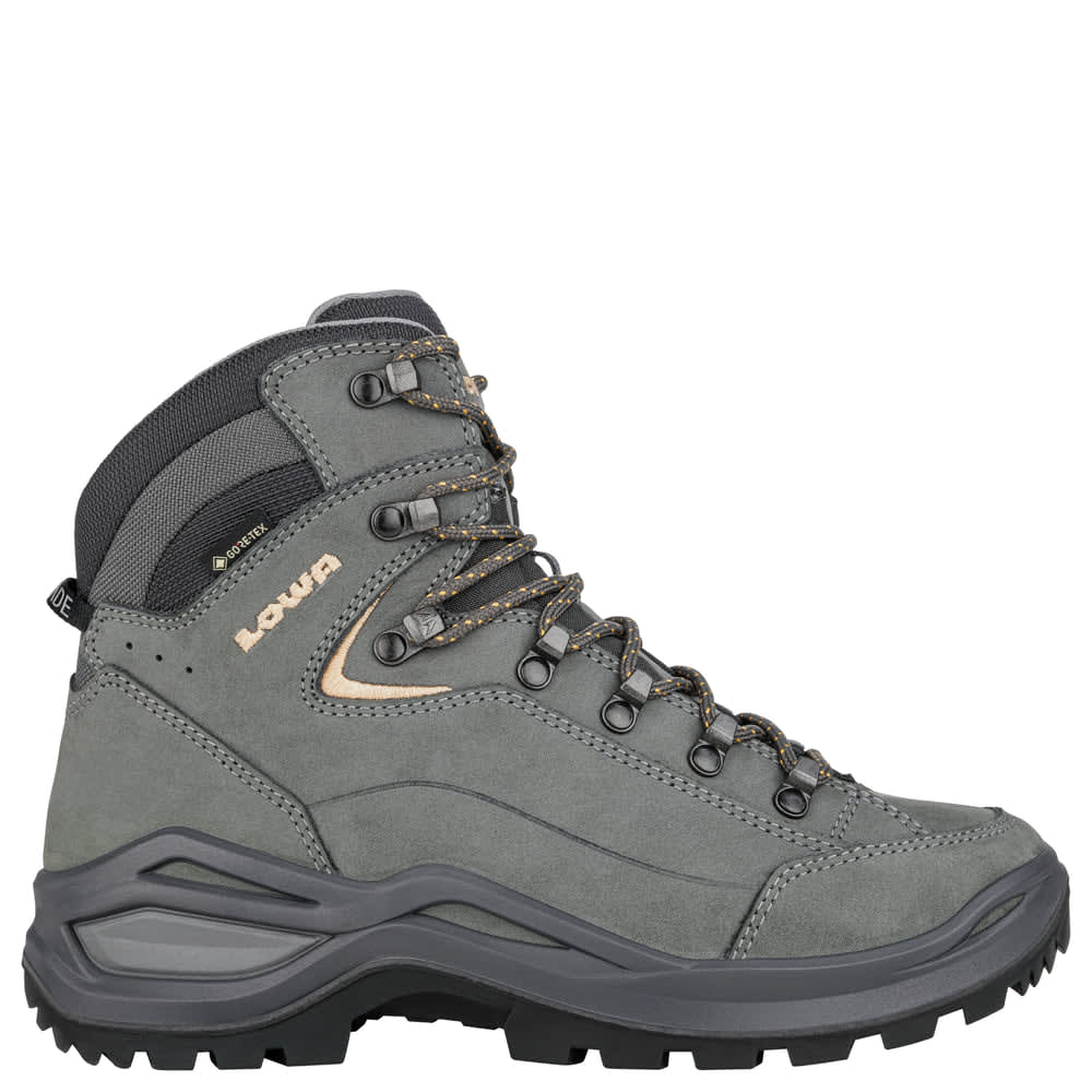 Lowa Renegade Evo GTX MID Graphite/Apricot Women's Boots 3219169675, 7.5M - lowa