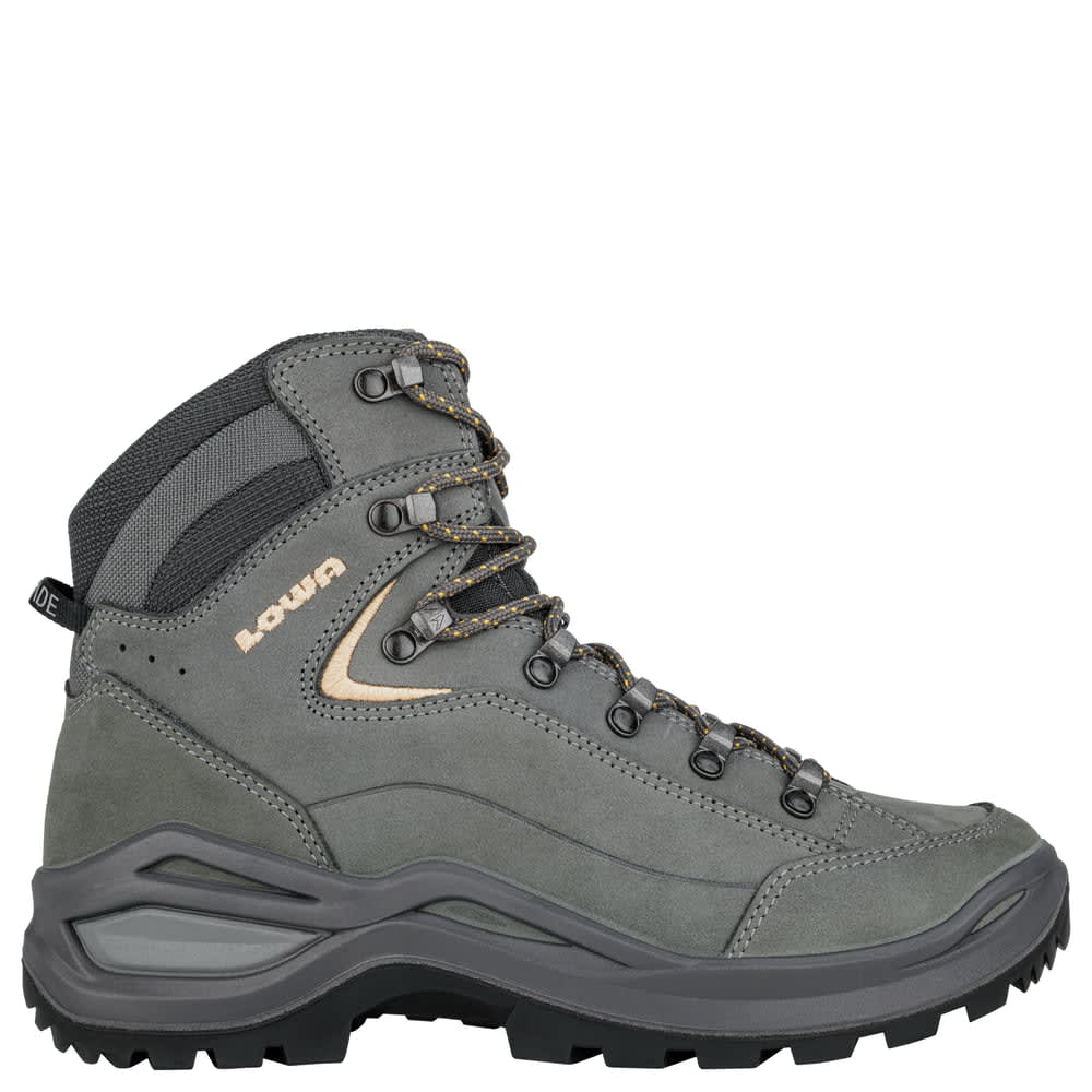 Lowa Renegade Evo LL MID Graphite/Apricot Women's Medium Boots 3219709657, 10M - lowa