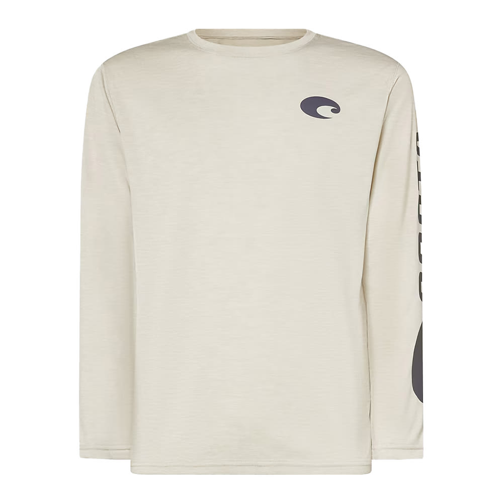 Costa Del Mar Lifestyle Technical Crew Top Catonic T-Shirt Mens Stone Heather FQA400034-27R, 3XL - Costa Del Mar