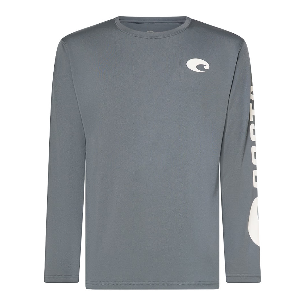 Costa Del Mar Lifestyle Technical Crew Top T-Shirt Mens Shark FQA400035-27P in Shark Gray, Large - Costa Del Mar