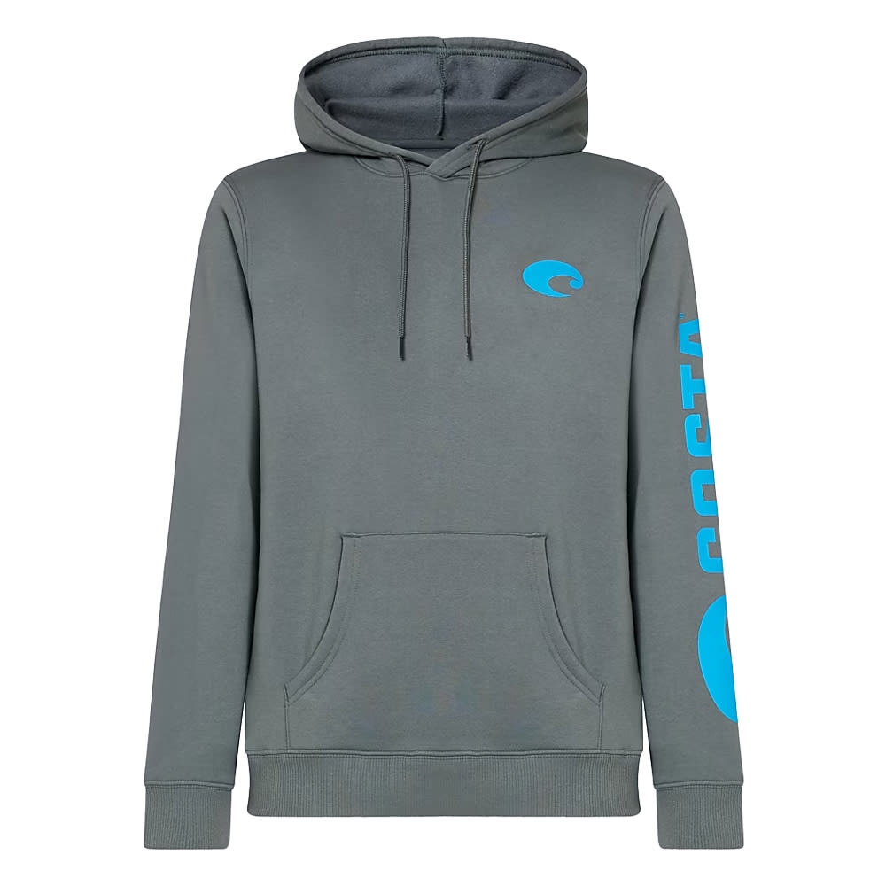 Costa Del Mar Lifestyle Core Fleece Hoody Sweatshirt Mens Shark FQA400955-27P in Shark Gray, XXL - Costa Del Mar
