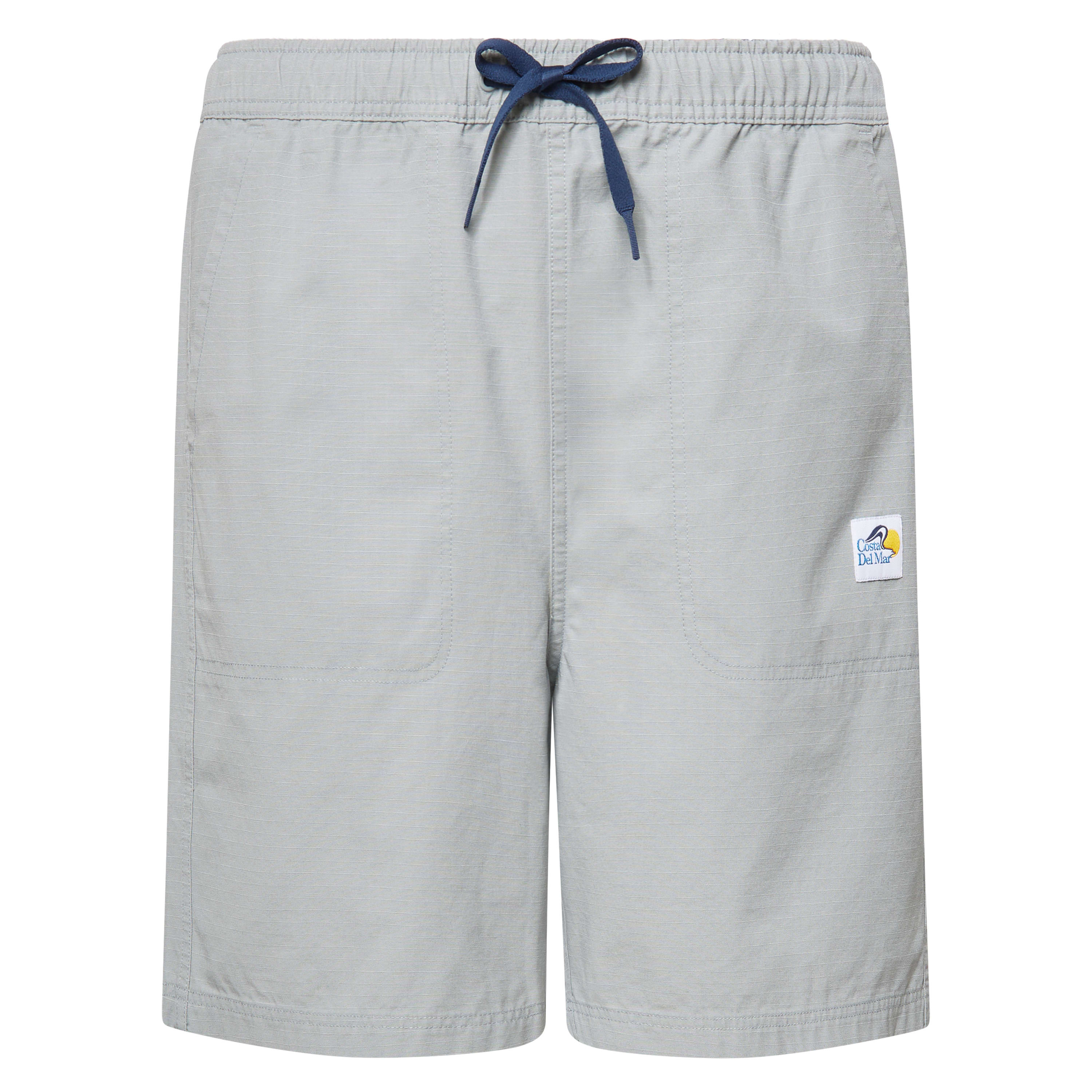 Costa Del Mar Lifestyle Jetty Del Mar Shorts Mens Deck Gray FQA401342-29D, Large - Costa Del Mar