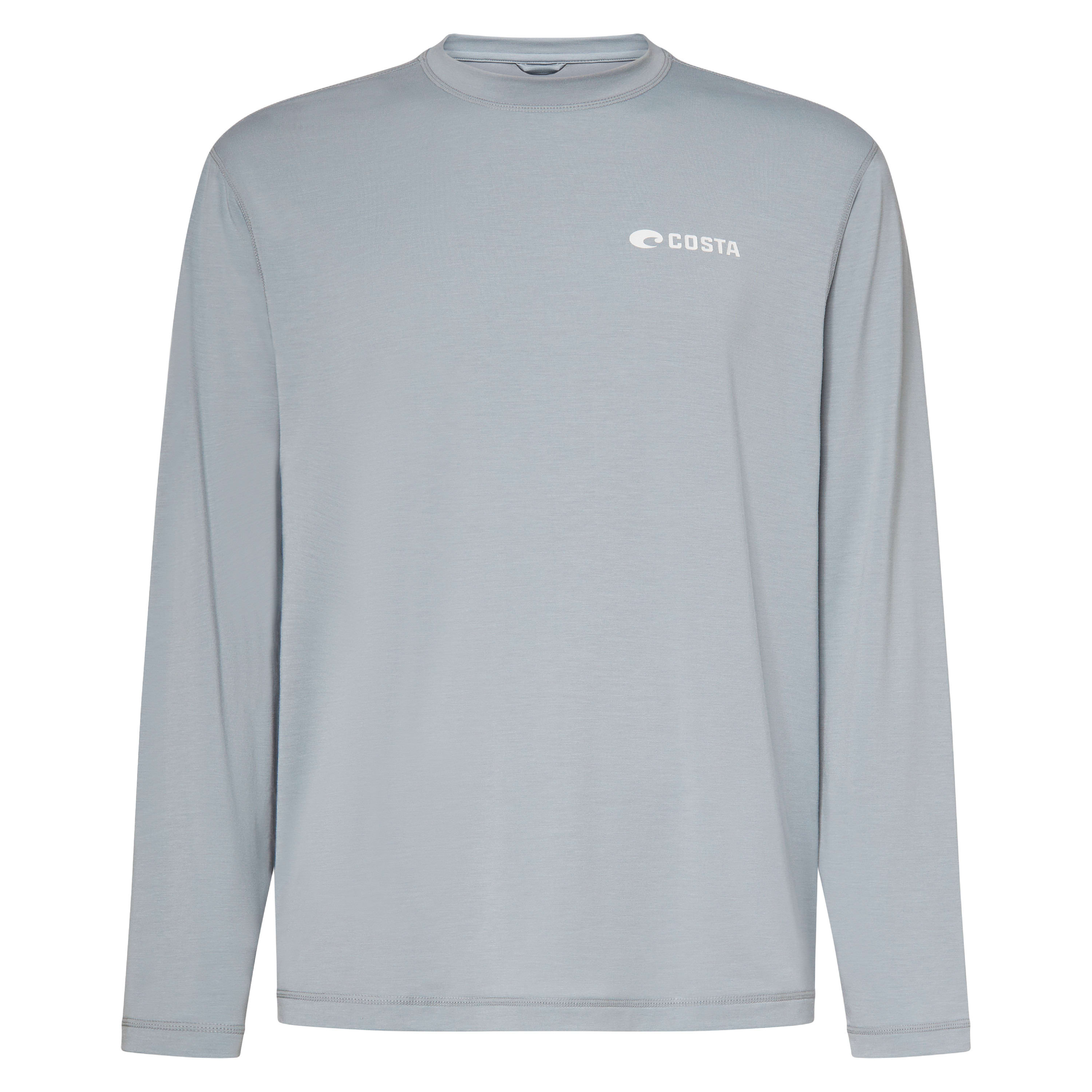 Costa Del Mar Urban Performance LS Voyager Crew Top T-Shirt Mens Deck Gray FQA401346-29D, Medium - Costa Del Mar