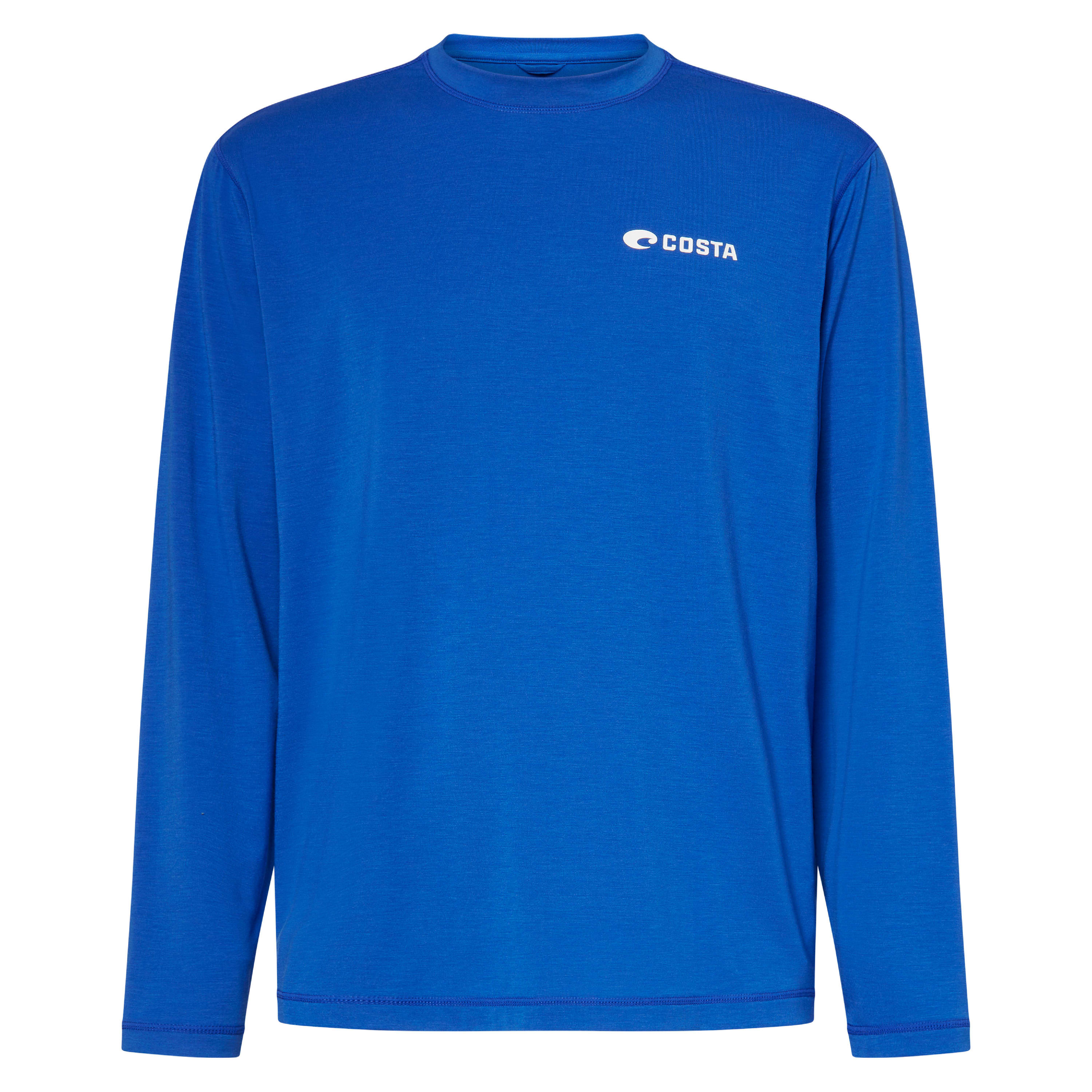 Costa Del Mar Urban Performance LS Voyager Crew Top T-Shirt Mens Channel Blue FQA401346-6ZS, Small - Costa Del Mar