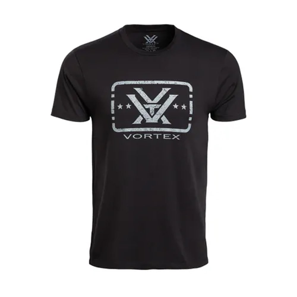 Vortex Optics Trigger Press SS T-Shirt Black Men's Size 2XL 122-01-BLK2X, XL - Vortex