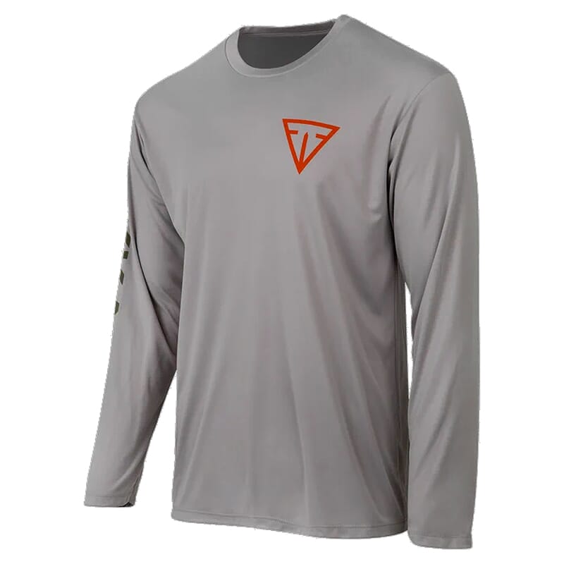 Tikka Tech Long Sleeve T-Shirt Light Gray TS199T1180090C, Small - Tikka