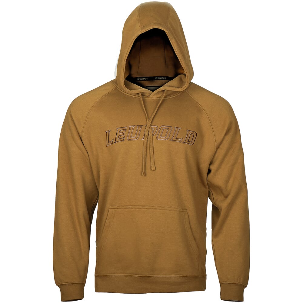 Leupold Wordmark Hoodie Buckskin 183028, 3XL - Leupold