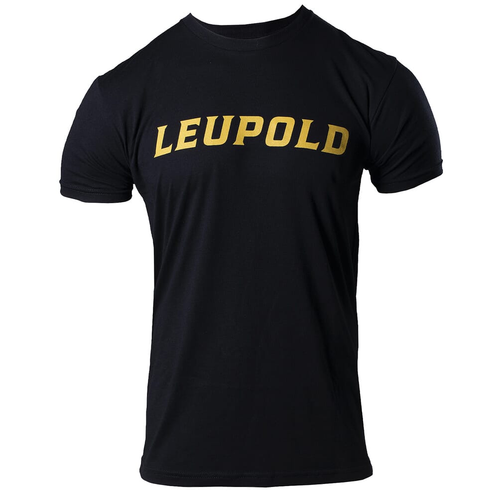 Leupold Wordmark T-Shirt Black 18024X Top, 3XL - Leupold