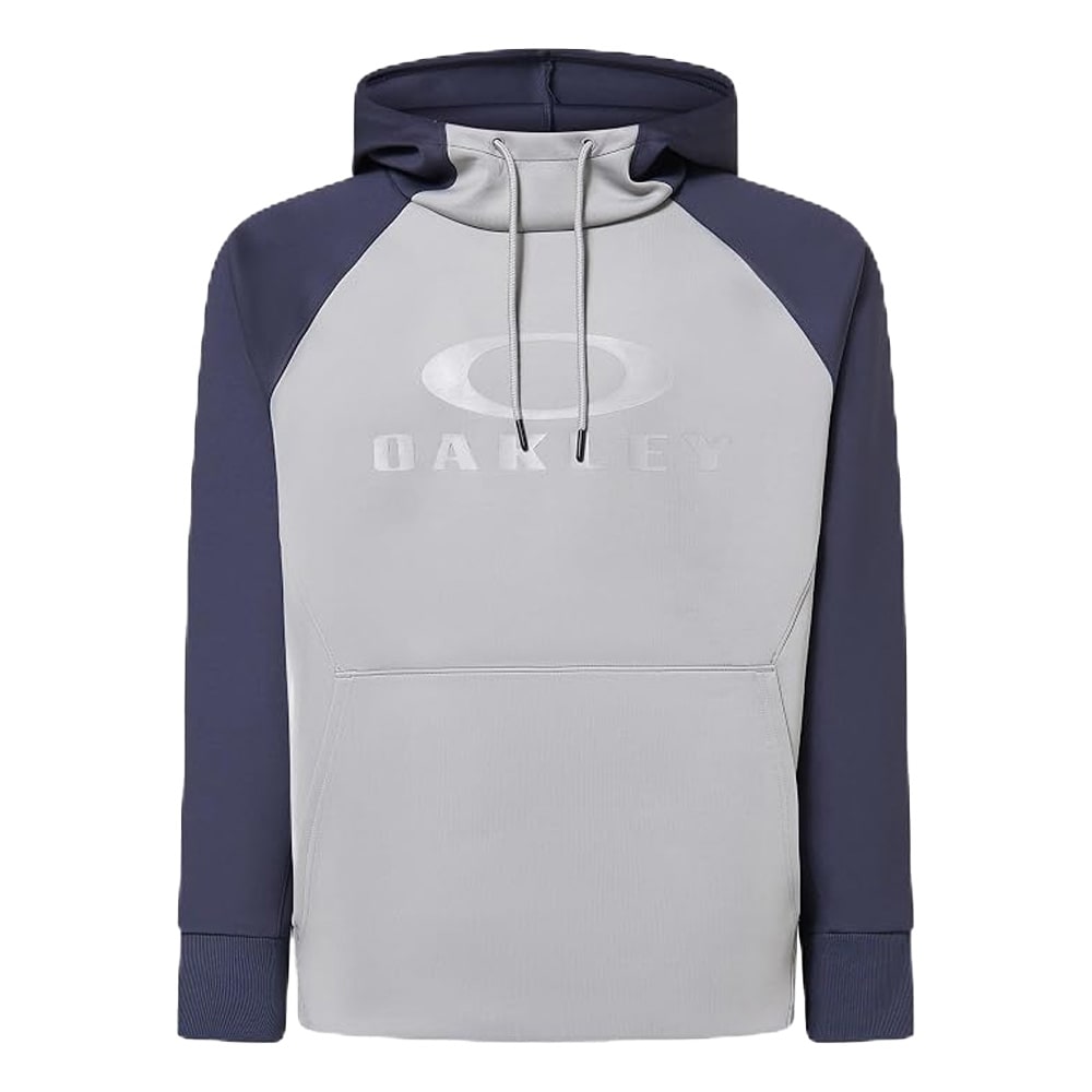 Oakley Men's Cement Snow Sierra DWR Fleece Hoody 2.0 FOA402382-314 in Black, Medium - Oakley