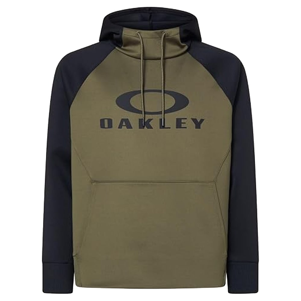 Oakley Men's Army Green Snow Sierra DWR Fleece Hoody 2.0 FOA402382-7CE, XL - Oakley