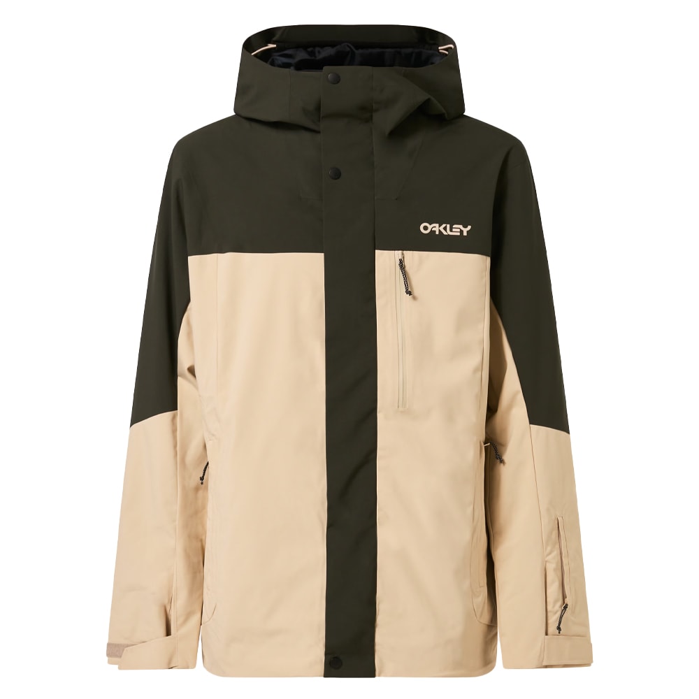 Oakley Men's Humus/New Dark Brush Snow TNP TBT Shell Jacket FOA404736-9WS, XXL - Oakley