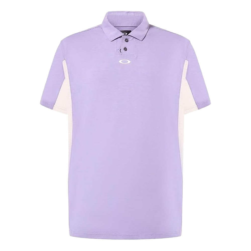 Oakley Men's New Lilac Golf Oakley C1 Airvent Polo FOA405499-45E Top, Medium - Oakley