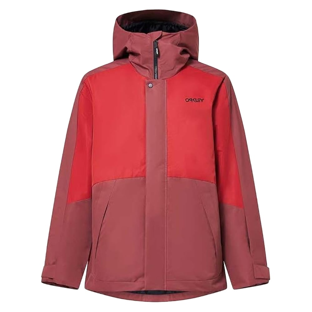 Oakley Men's Flame Red/Rosewood Snow Range RC Jacket 2.0 FOA406098-97X, XXL - Oakley