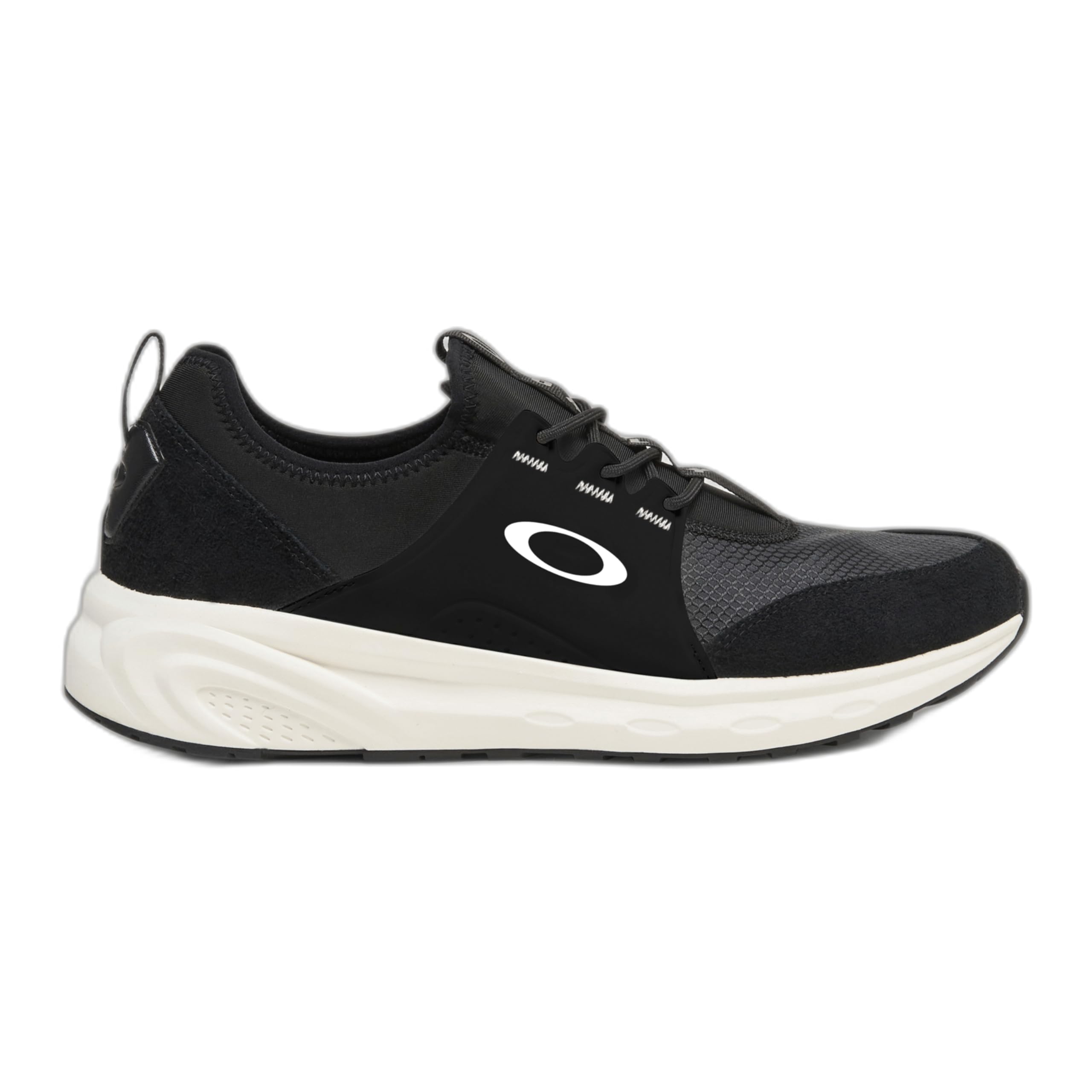 Oakley Men's Black/White Lifestyle Dry Os Lx Shoes FOF100597-022, 9.5 - Oakley