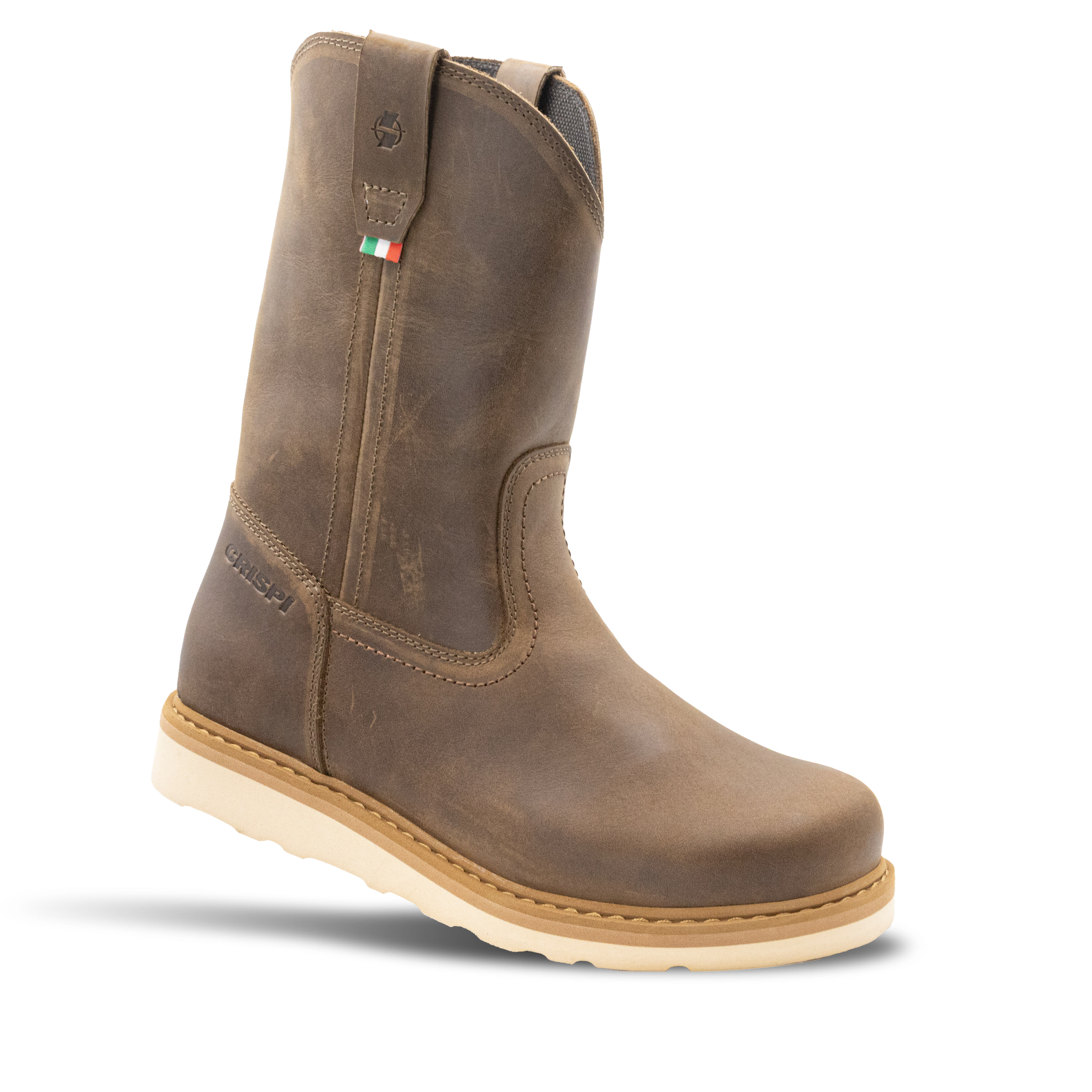 Crispi Men's Stivale Brown Boot 7520-4300, 7D - Crispi