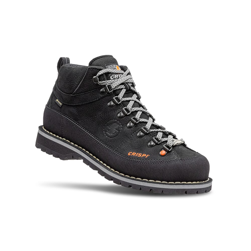 Crispi Monaco Premium Black/Grey Boot 5710-9960 in Gray/black, 9D - Crispi