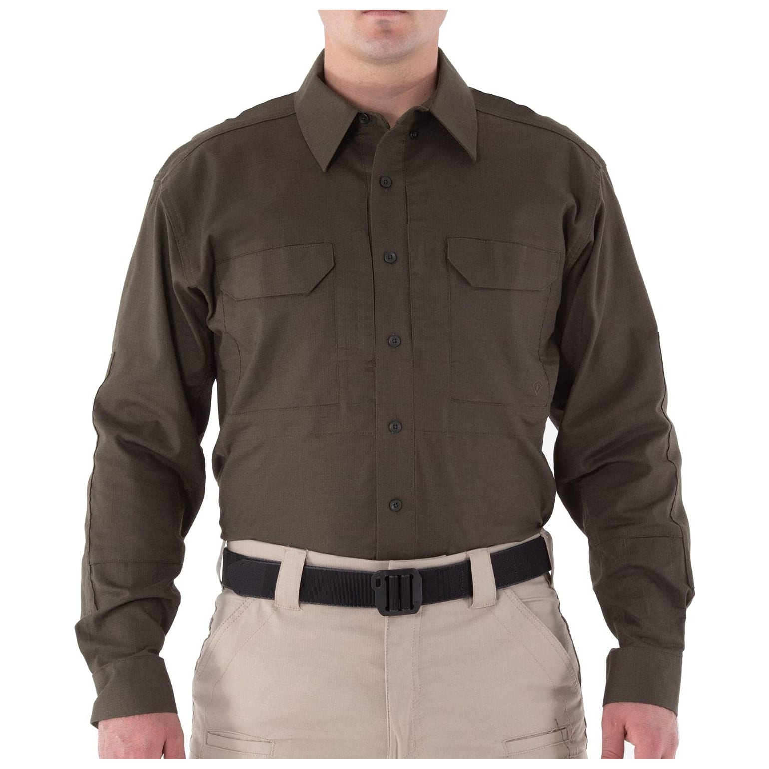 First Tactical Men's V2 Tactical Long Sleeve Shirt Olive Drab Green 111006-830, 3XL - First Tactical