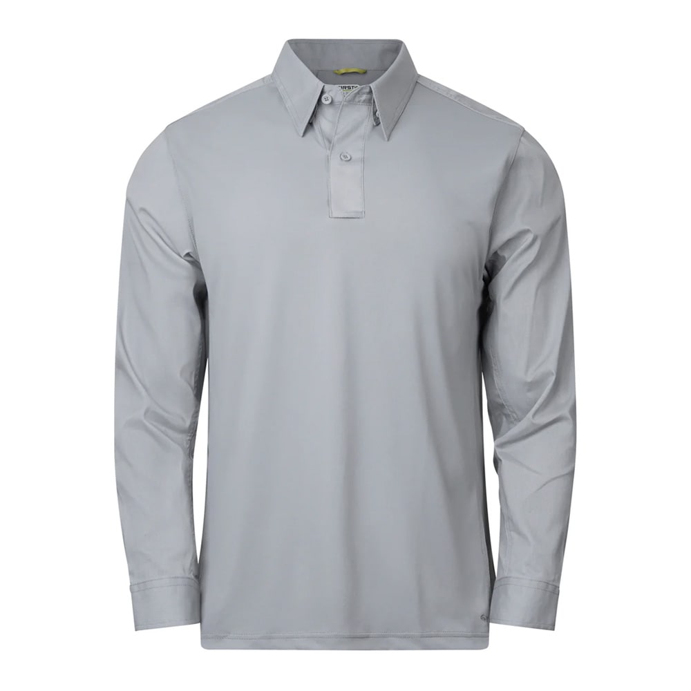 First Tactical Men's V2 Pro Performance Long Sleeve Shirt Nickel Grey 111015-083, Large/Tall - First Tactical