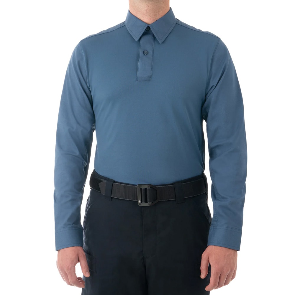 First Tactical Men's V2 Pro Performance Long Sleeve Shirt French Blue 111015-484, Small - First Tactical