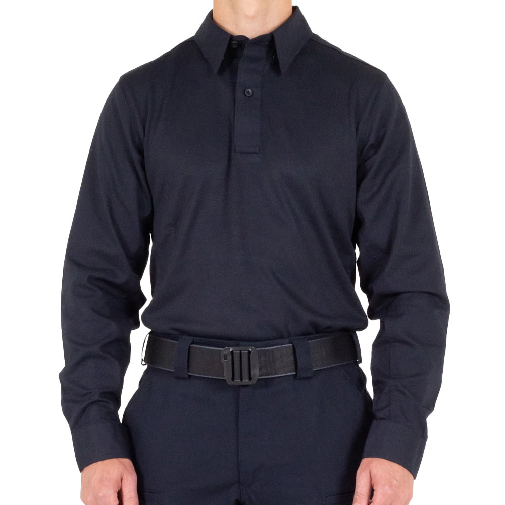 First Tactical Men's V2 Pro Performance Long Sleeve Shirt Midnight Navy 111015-729, Large/Tall - First Tactical