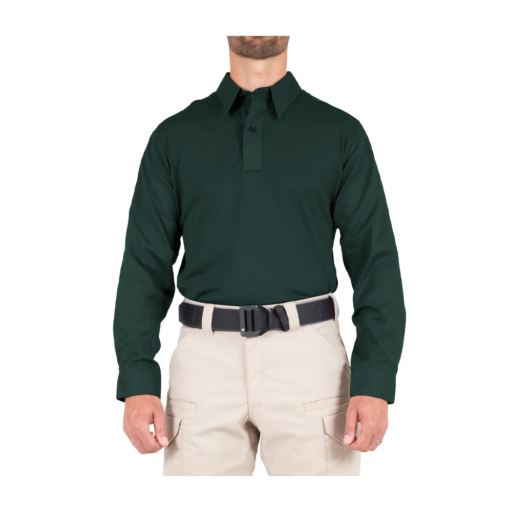 First Tactical Men's V2 Pro Performance Long Sleeve Shirt Spruce Green 111015-812, 3XL - First Tactical