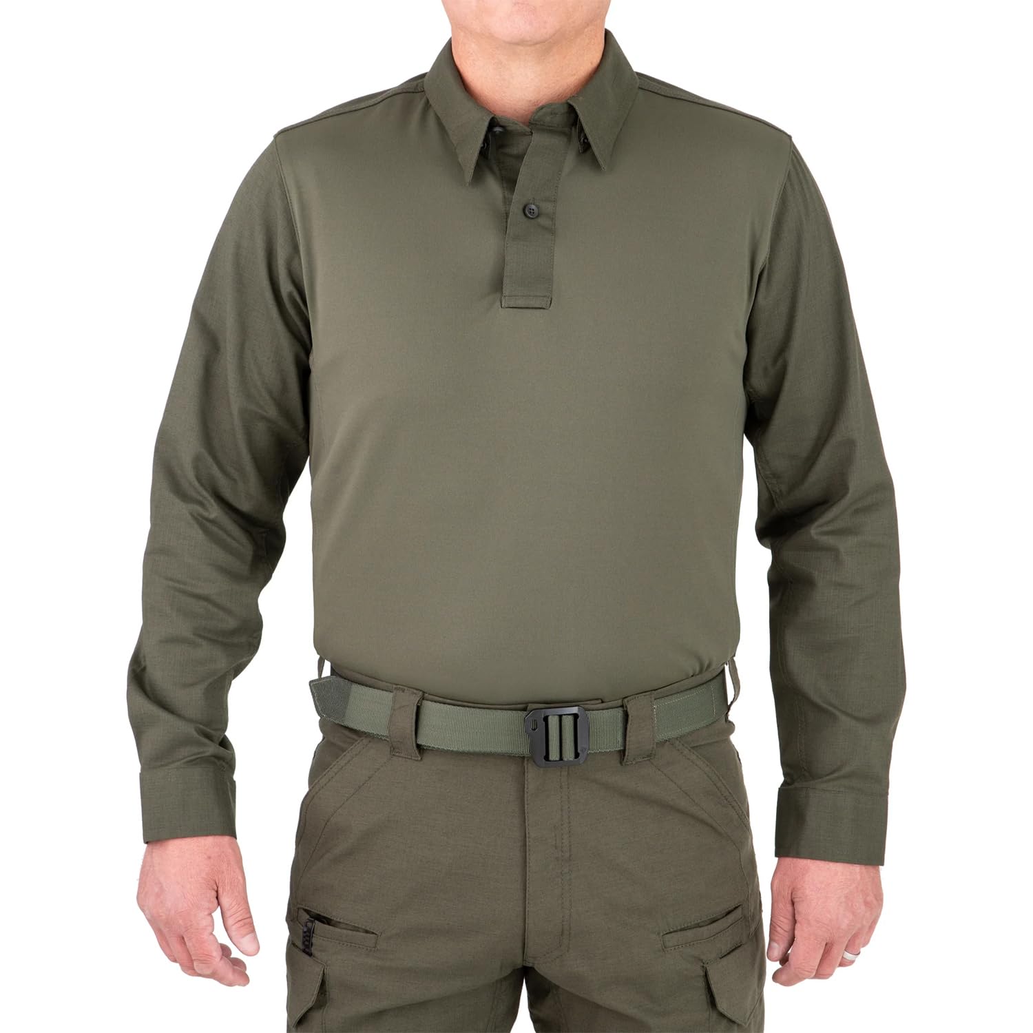 First Tactical Men's V2 Pro Performance Long Sleeve Shirt Olive Drab Green 111015-830, 3XL - First Tactical