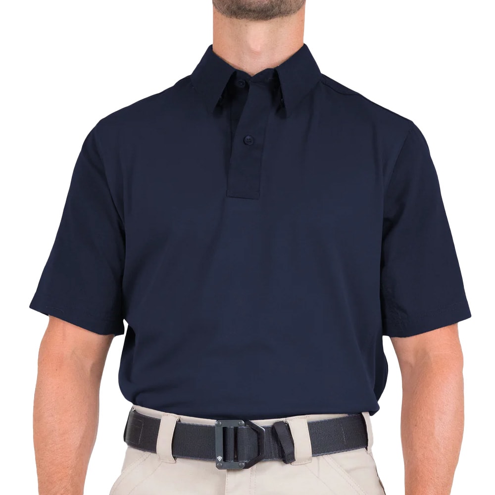 First Tactical Men's V2 Pro Performance Short Sleeve Shirt Midnight Navy 112012-729, XXL/Tall - First Tactical