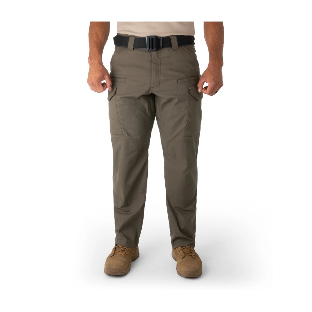 First Tactical Men's V2 Tactical Pants 2-Way Stretch Water Resistant Double-Dyed Ranger Green 114011-610, 48x32 - First Tactical