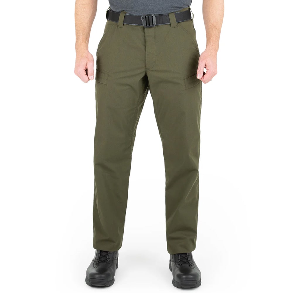 First Tactical Men's A2 Pants 2-Way Stretch Water Resistant Double-Dyed OD Green 114038-830, 30x36 - First Tactical
