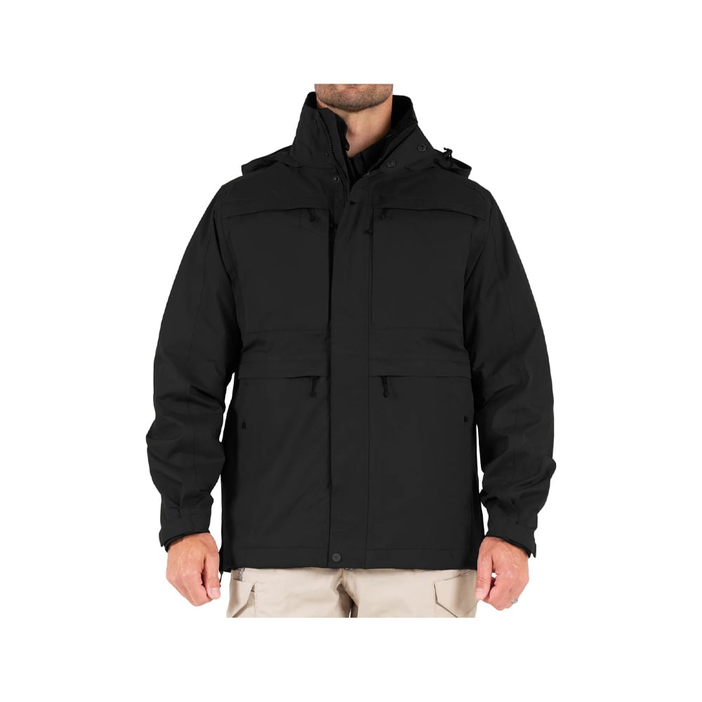 First Tactical Men's Tactix System Parka Black 118500-019 Top, 4XL - First Tactical