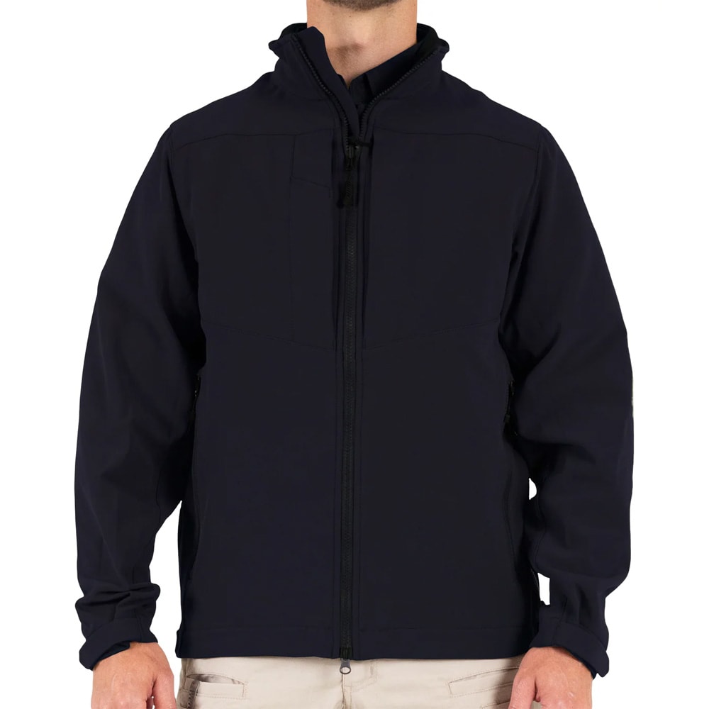 First Tactical Men's Softshell Parka Midnight Navy 118501-729 Top, XL - First Tactical