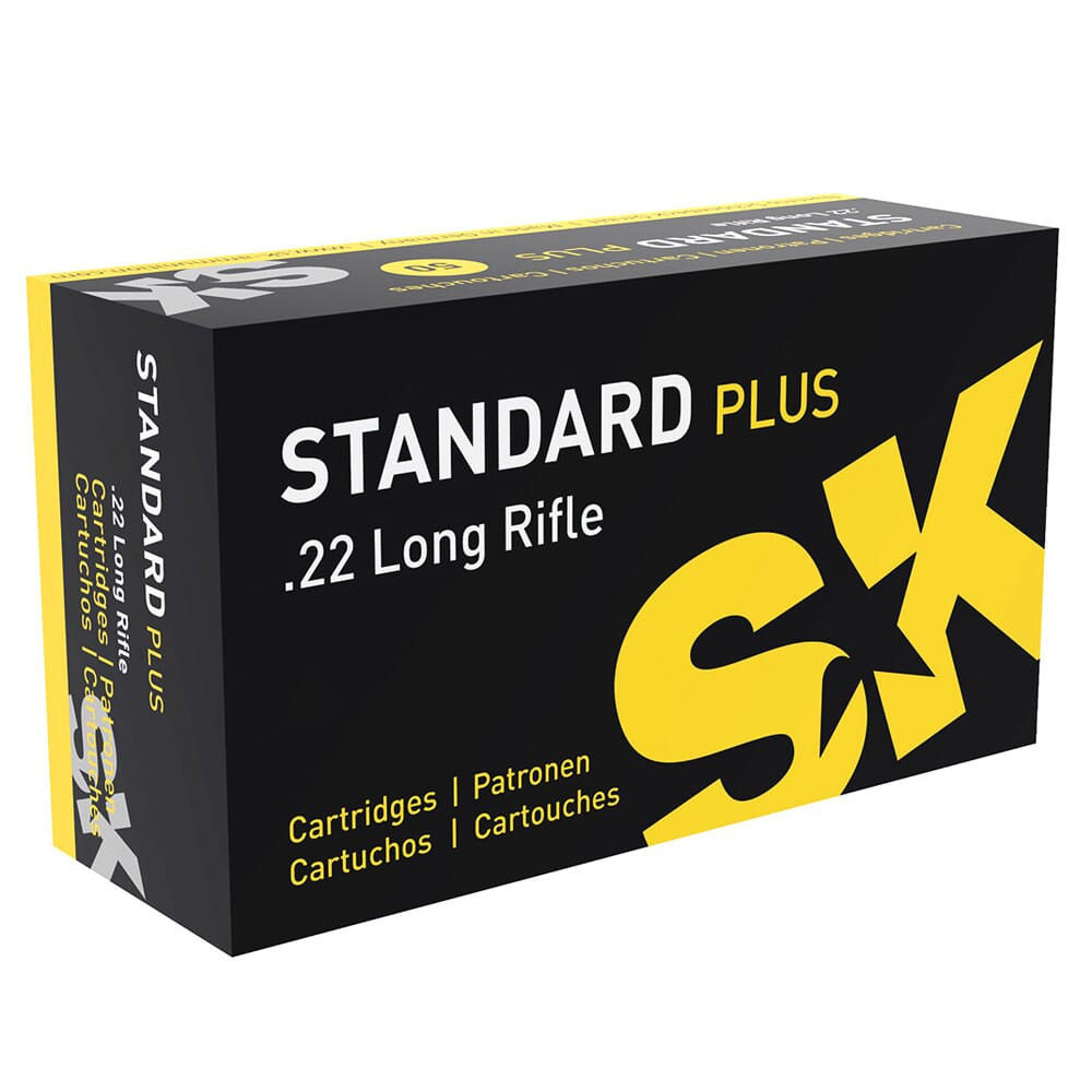 SK Ammunition .22 LR Standard Plus 40gr Ammunition Brick of 500rds 420201 - SK Ammunition