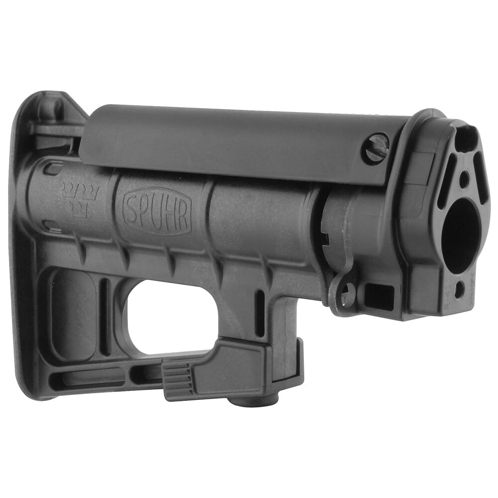 Spuhr HK G3 6-Position Stock Assembly w/R-416 Cheek Piece R-410 in Black - Spuhr