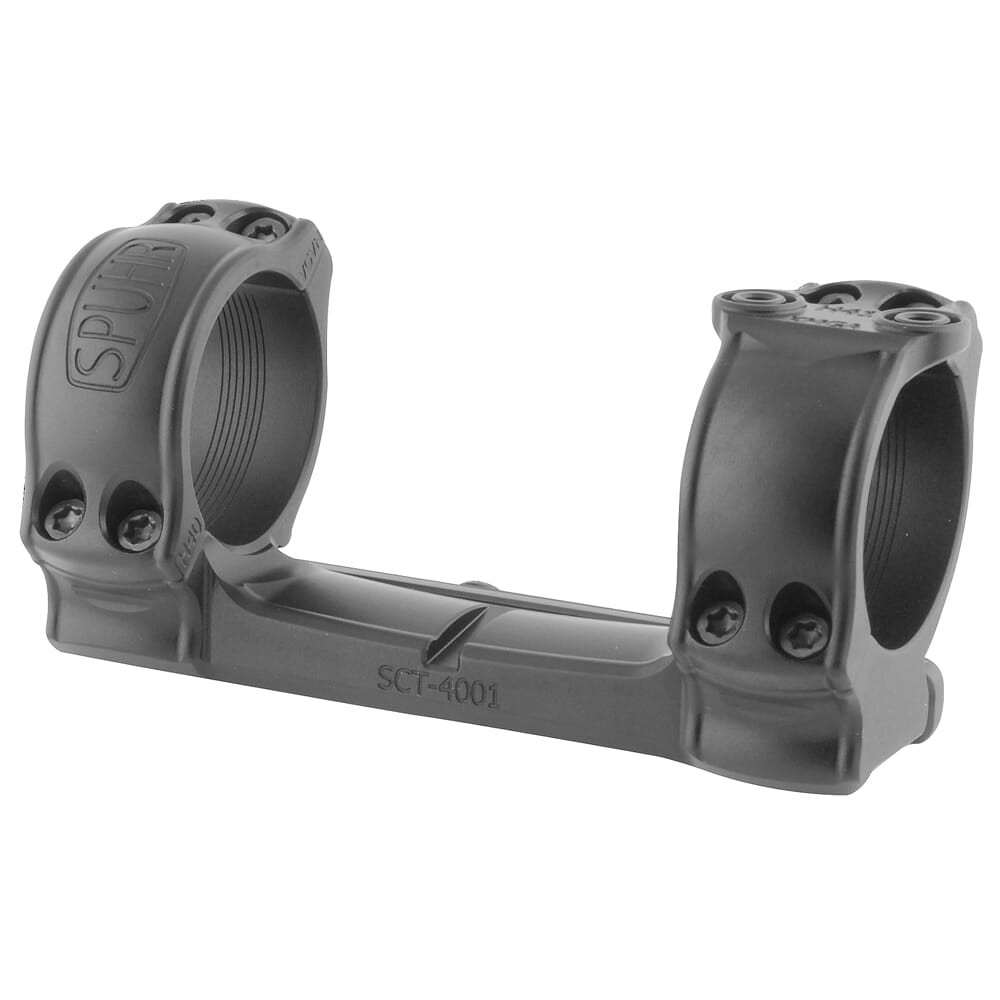 Spuhr Hunting Series 34mm 0MIL/0MOA 1.18" TRG 22/42 & T3x Dovetail Scope Mount SCT-4001 - Spuhr
