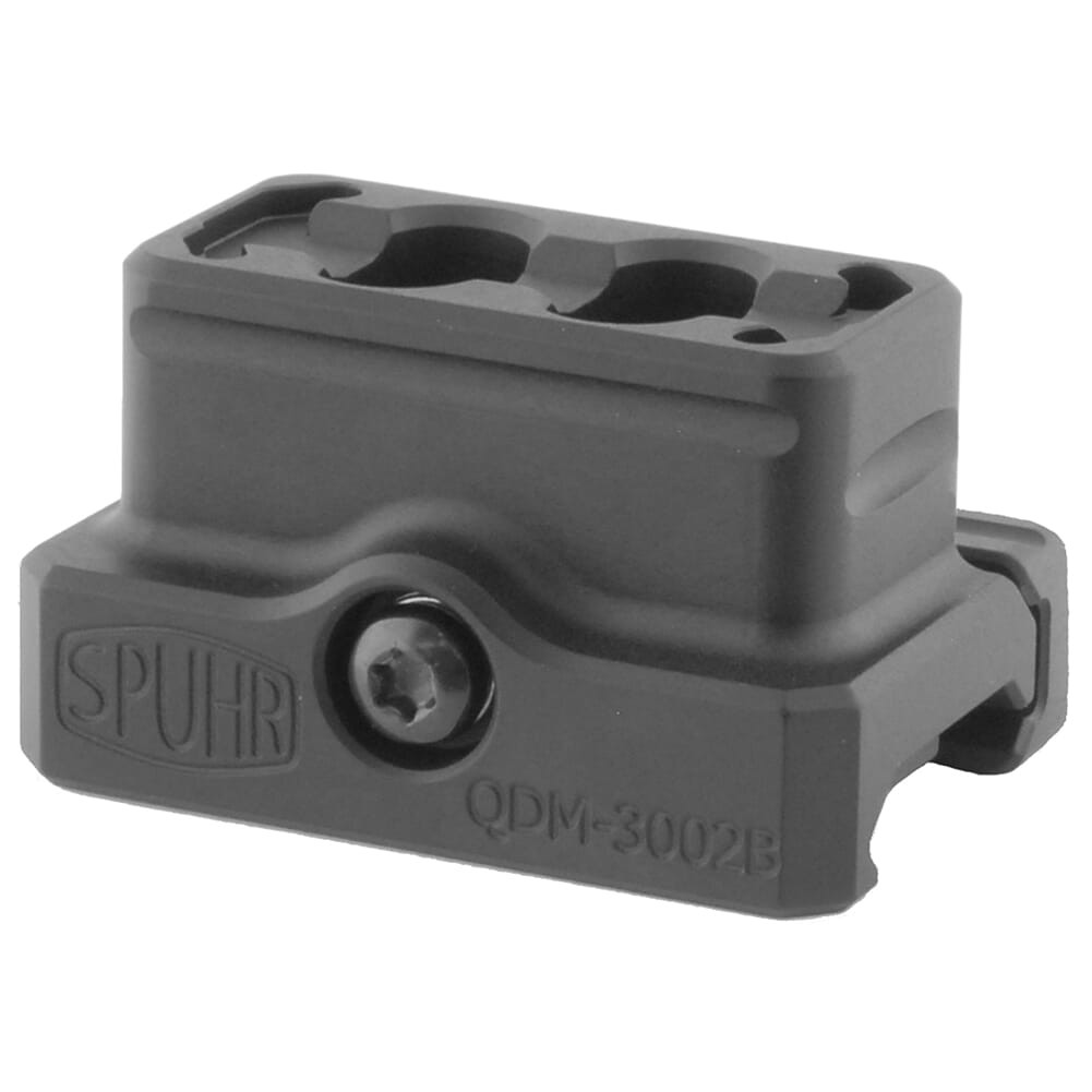 Spuhr Trijicon MRO Quick-Detach Lower 1/3 Co-Witness Picatinny Red Dot Mount w/ QDP Level QDM-3002B - Spuhr