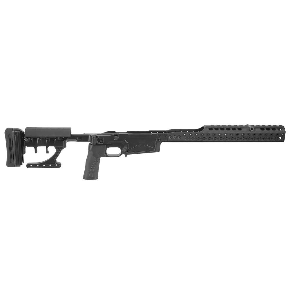 Spuhr Spuhr SICS Tikka T3/T3x SA Blk Chassis w/16" ARCA Forend & QD Sling Swivels CH000003 - $1695.00 at EuroOptic