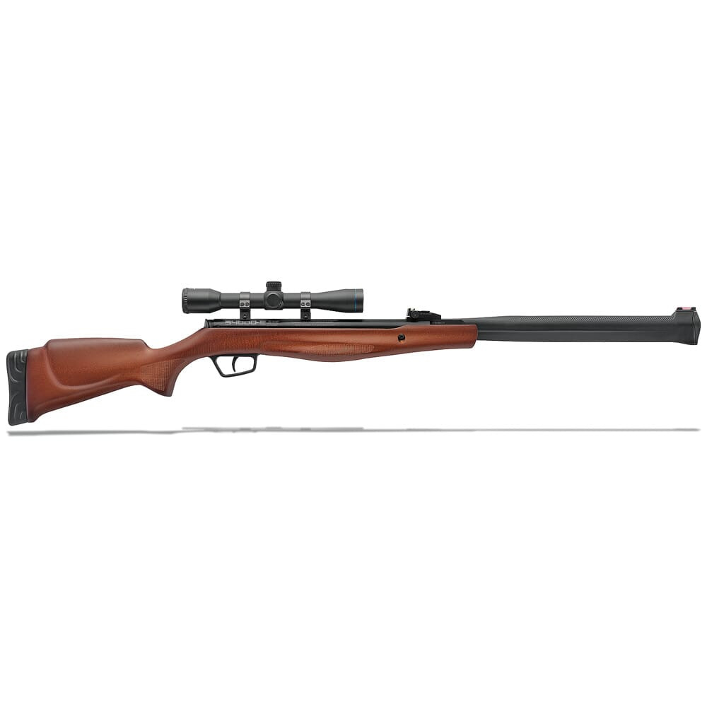 Stoeger S4000-E .177 Cal/1200 FPS Adv. Ergo. Hardwood Stock w/Fiber-Optic Sights and 4x32 Scope 30361 - Stoeger