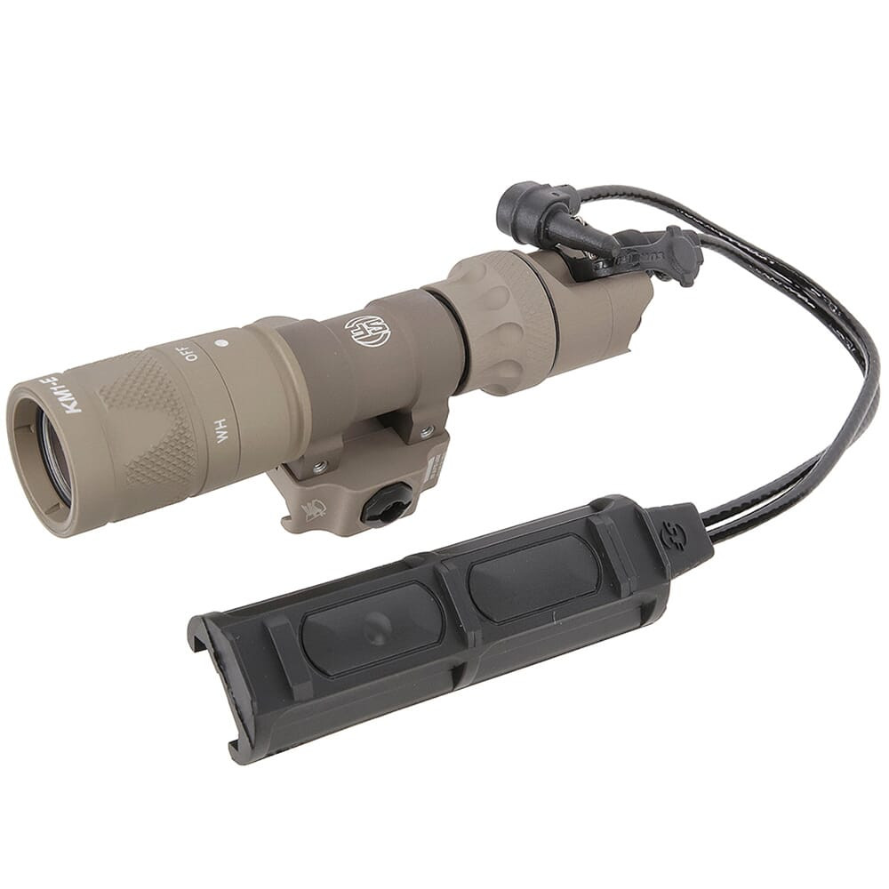 SureFire M323V Vampire Multi-Spectrum 250 LU/100mW IR Tan Scout Light w/ ADM Mount & DS-SR07-D-IT Switch M323V-TN - SureFire