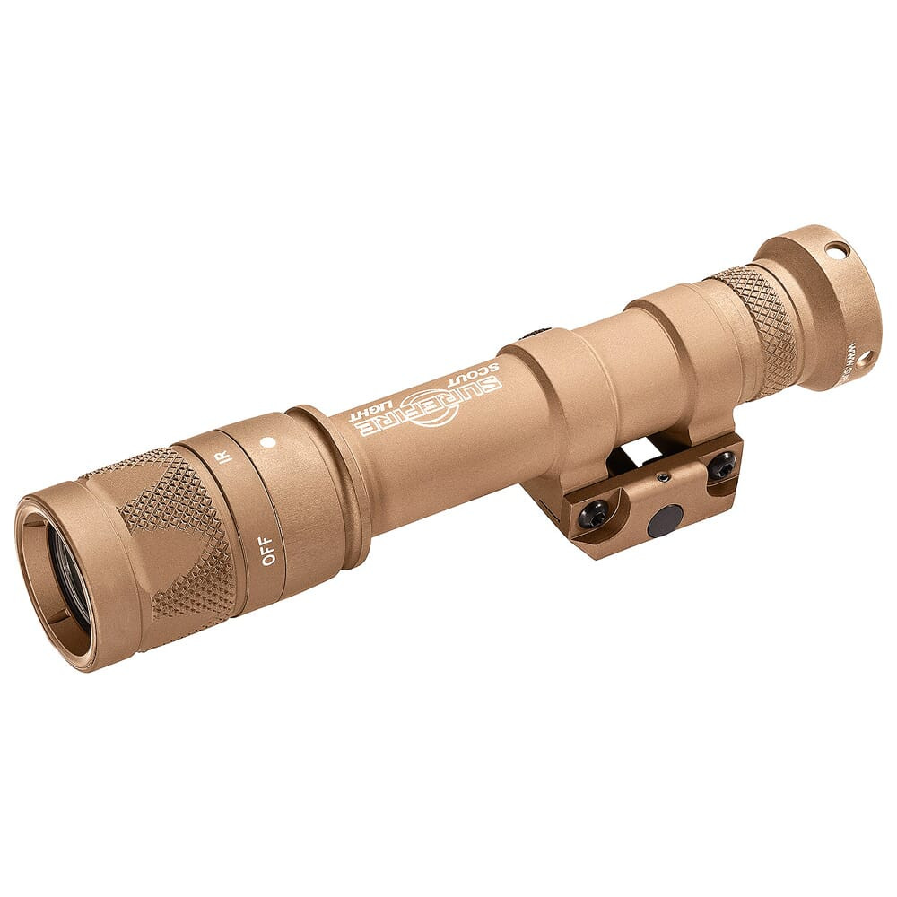 SureFire M600V Vampire 350 LU/120mW IR Tan Scout Light w/ M75 Mount & Tailcap M600V-B-Z68-TN - SureFire