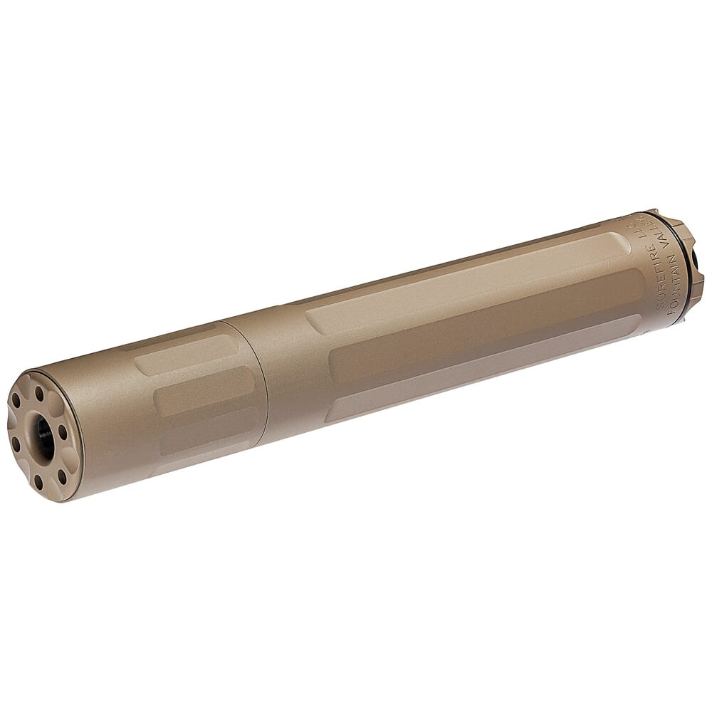 SureFire SF Ryder 9M-Ti 9mm Dark Earth Modular Suppressor M13.5x1 LH Threaded SF-RYDER-9M-Ti-M13.5X1-LH-DE - SureFire