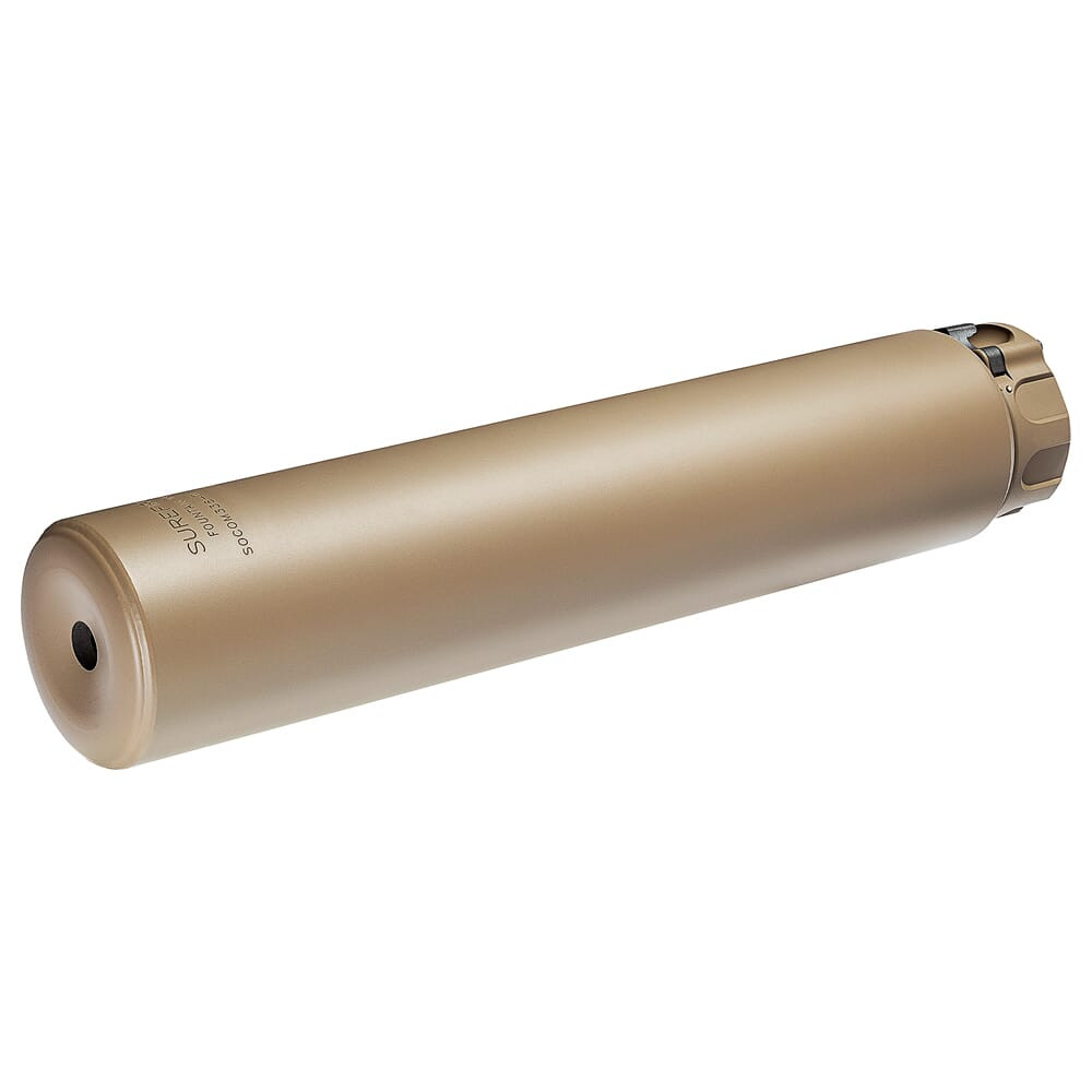 SureFire SureFire SOCOM338 Ti .338 Cal Dark Earth Suppressor w/ Fast-Attach Mount SOCOM338-Ti-DE - $1999.99 at EuroOptic